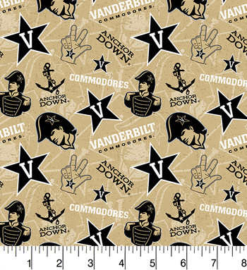 WEST Virginia University Cotton Fabric with New Tone ON Tone Design Newest  Pattern