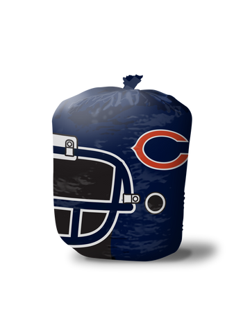 Chicago Bears NFL Team Stuff-A-Helmet Lawn and Leaf Bags - College Fabric  Store