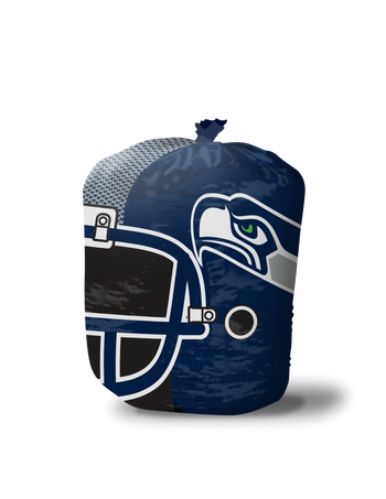 NFL Football Seattle Seahawks Distressed Look Cotton Fabric