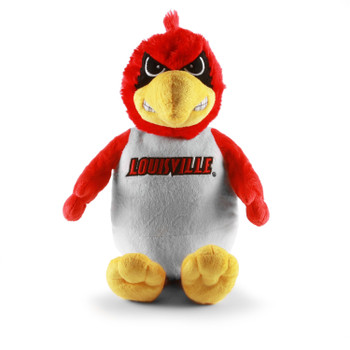 Louisville Cardinals Plush Football Dog Toy — 4LeggedFans