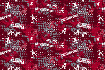 Alabama Cotton Fabric Splatter Pattern | Free Shipping