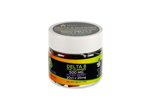 Delta 8 Gummies 20 Gummy Container