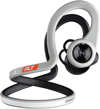 Plantronics - Backbeat Fit PLT Wireless In-Ear Behind-the-Neck Headphones - Sport Gray