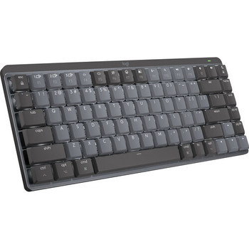 Logitech MX Mechanical Mini for Mac Wireless Keyboard (Space Gray, Tactile Quiet)