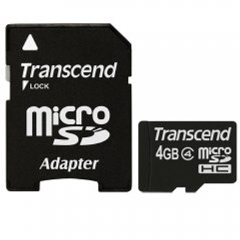 Transcend 4GB microSDHC High Capacity Memory Card