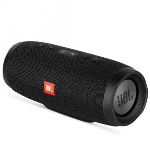 Refurbished JBL Charge 3 Portable Waterproof Bluetooth Speaker - Black