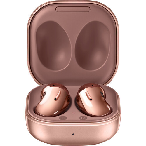 Refurbished  Samsung Galaxy Buds Live SM-R180 Noise-Canceling True Wireless Earbud Headphones (Mystic Bronze)