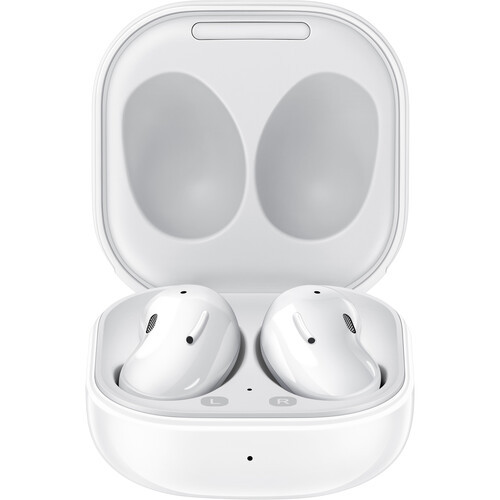 Refurbished Samsung Galaxy Buds Live Noise-Canceling True Wireless Earbud Headphones (Mystic White)