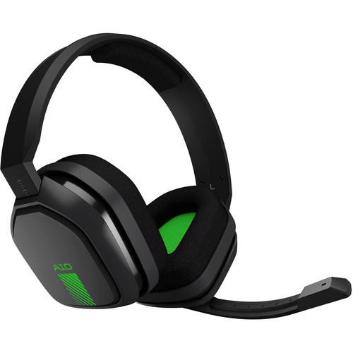 Refurbished ASTRO Gaming A10 Wired Gaming Headset (Darker Gray / Green)