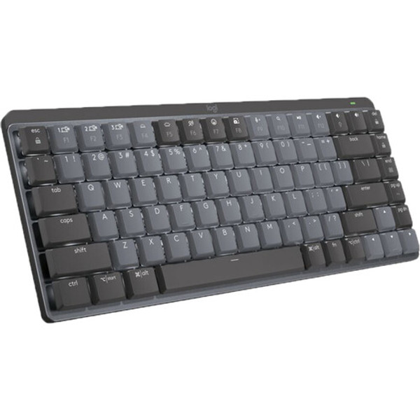 Refurbished Logitech MX Mechanical Mini Wireless Keyboard (Gray, Linear)
