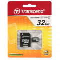 Transcend 32GB microSDHC High Capacity Memory Card with SD Adapter