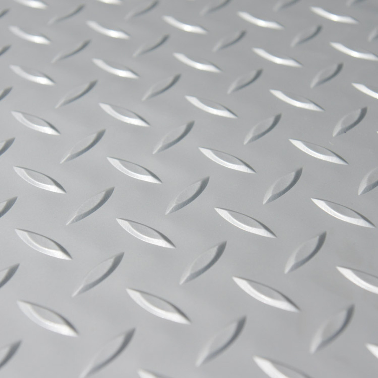 Garage Floor Mat Diamond Plate PVC Vinyl Flooring Rolls Non-Slip 2.5mm  Thick