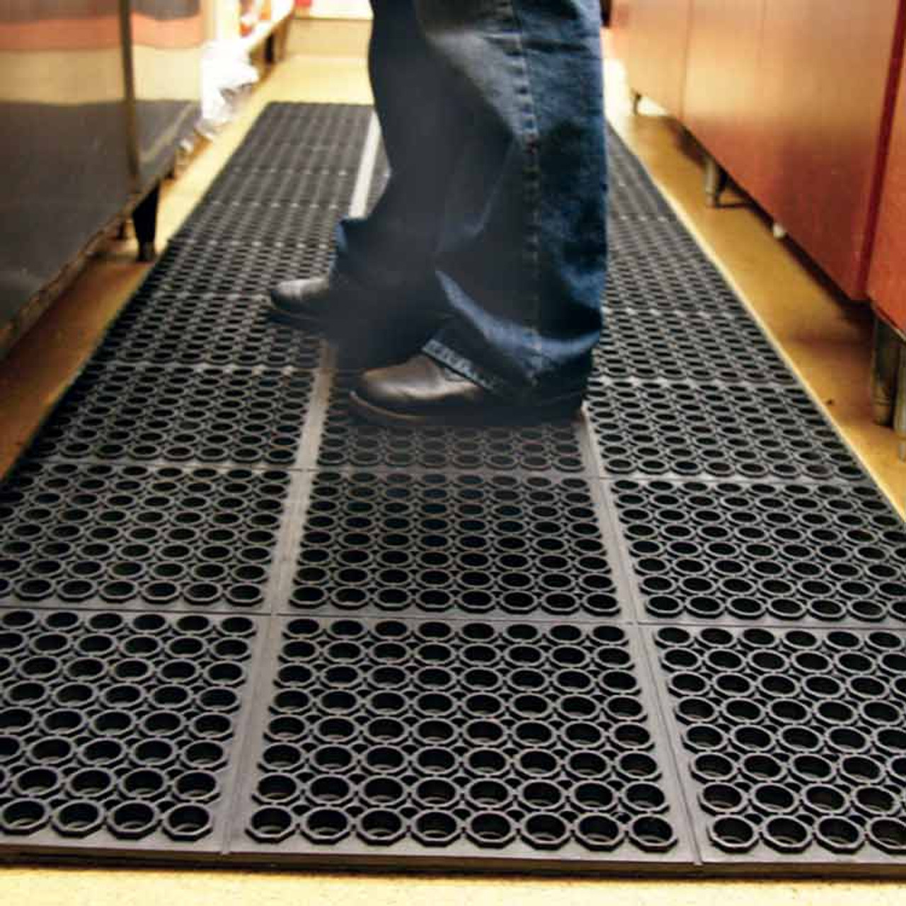 comfortable workshop antigatigue rubber floor mats/grease