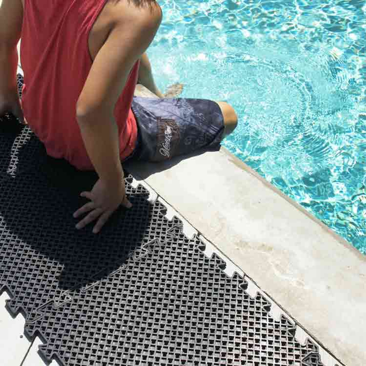 Pool Deck Matting, Non-Slip Mats for Pool Decks