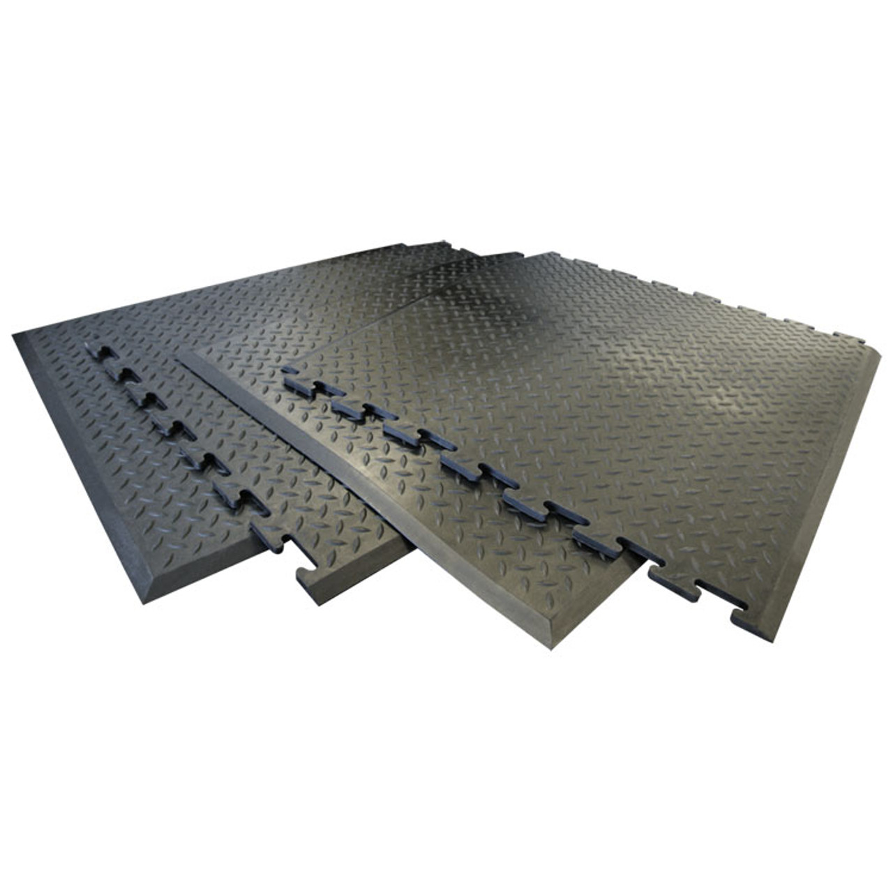 Anti-Fatigue Kitchen Mats: Textured Surface - 1/2 Thick - 2' x 2