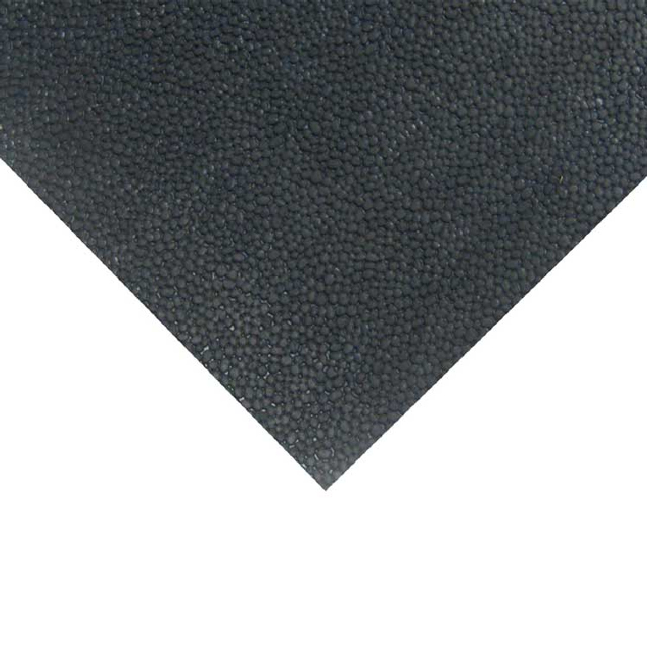 Rubber-Cal Tuff-n-Lastic Rubber Runner Mat - 1/8 Inches x 48 Inches x 8ft Rolled Rubber Flooring - Black