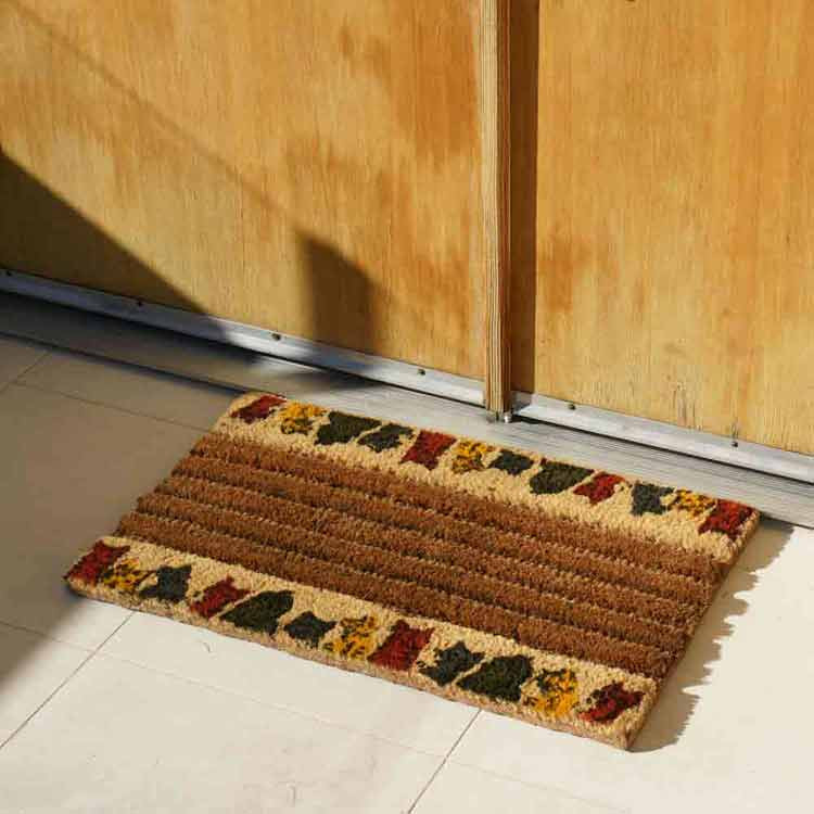 "Kitty Cat" Coir Mat - Thumbnail 2