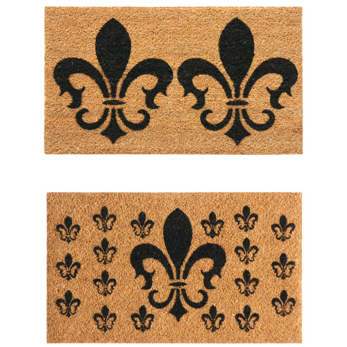 Rubber-Cal French Estate Door Mat Kit - 24 x 57 - 2 Doormats