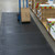 Dolly on the corner of Black Coin Grip flooring in a Warehouse