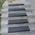 Front view of stairs with Coin-Grip Commercial (Grit Surface) Treads