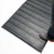 tilted shot of black ultra scraper commercial doormat