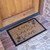 angle view of Live, Laugh, Love Novelty Doormat in doorway