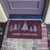 “Oh, Christmas Tree!” - Vibrant Red Christmas Welcome Mat in front of door