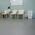Coin Grip Metallic Silver Flooring in a laundry waiting area