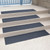 Rubber step mats on beige steps