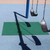 green mat under swing
