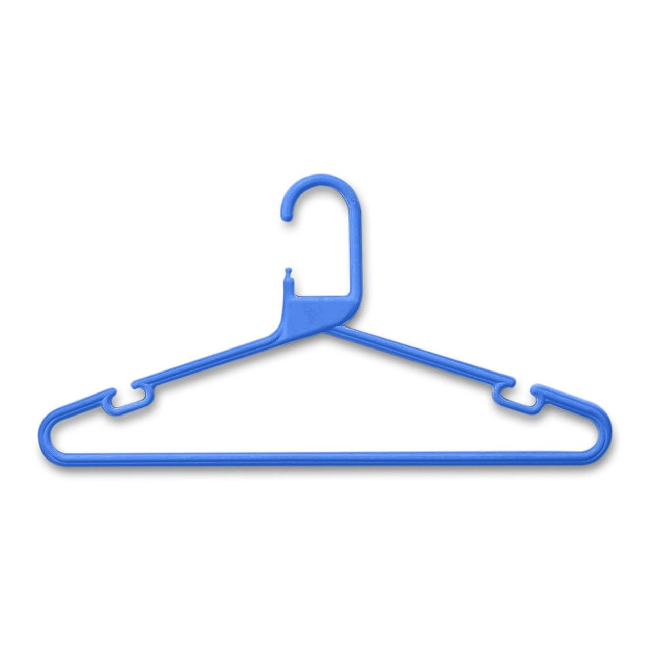 A Pair of Black and White Plastic Coat Hangers with a Trouser Bar Stock  Photo  Image of house garment 157288424