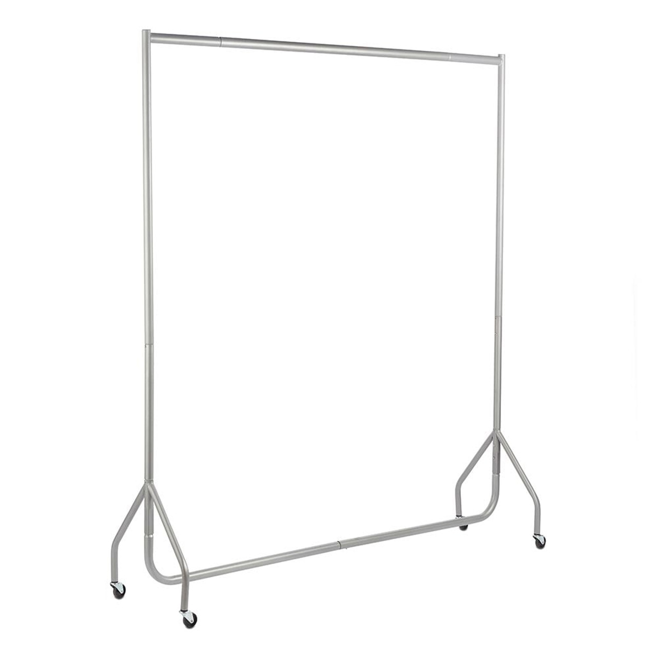 NEW HEAVY DUTY CHROME TOP BLACK CLOTHES,GARMENT RAILS WITH  3ft 4ft 5ft 6ft 