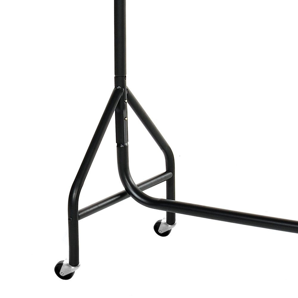 Reinforced Black HeavyDuty Clothes Rail Choice of 3 ft to 6 ft widths