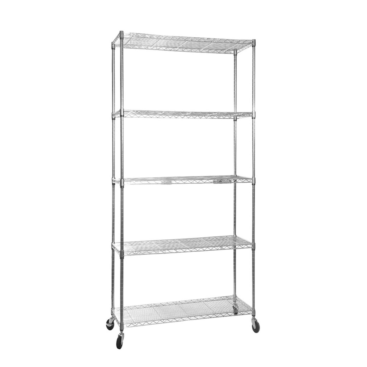 Tall wire clearance shelving unit