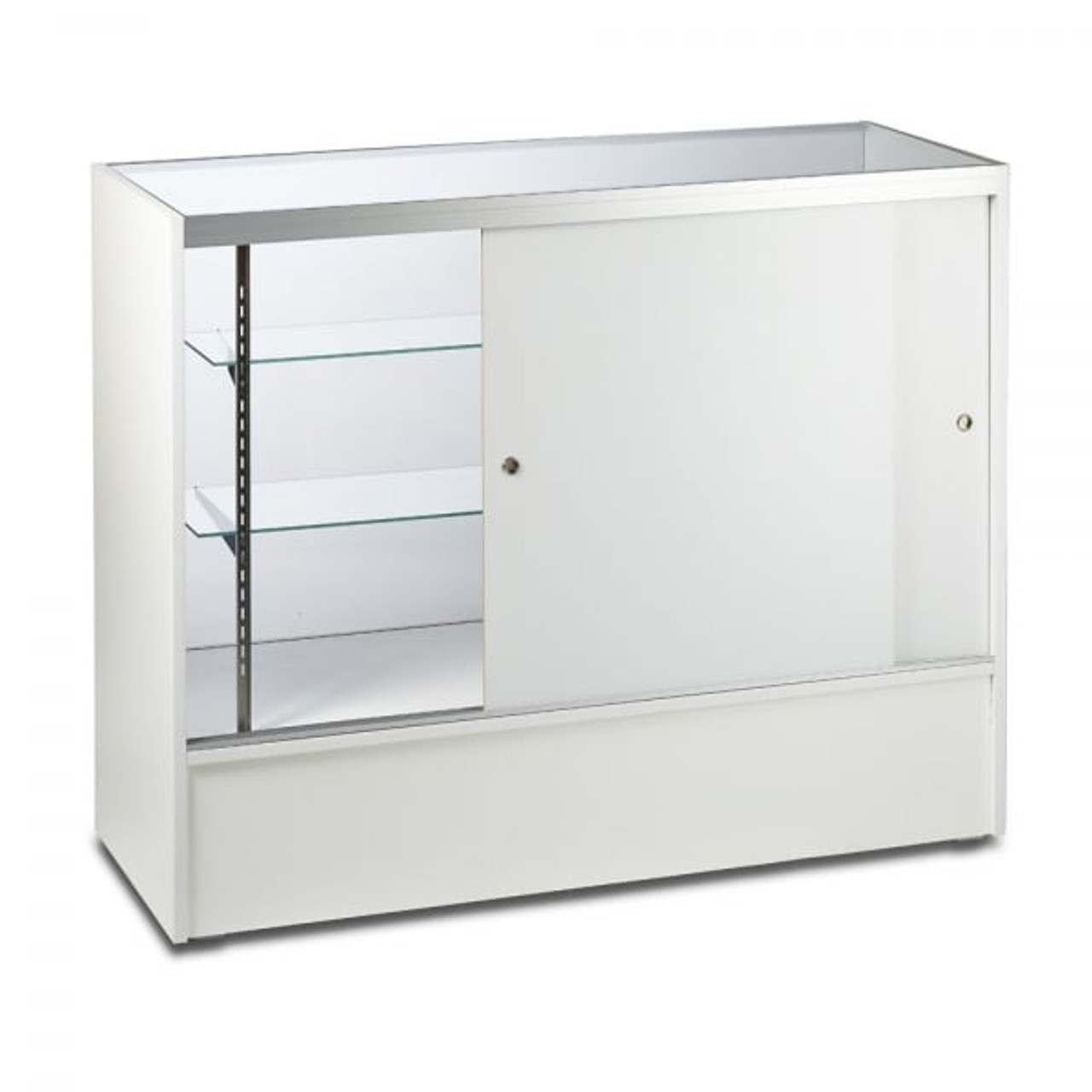 Shop counter shop display cabinet