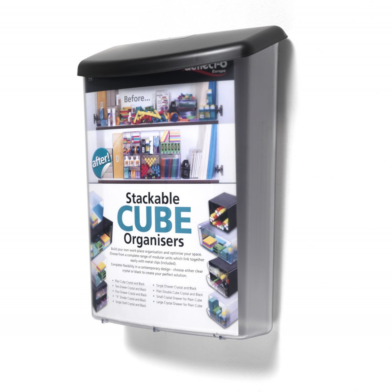 Outdoor Brochure Dispenser With Lid - A4