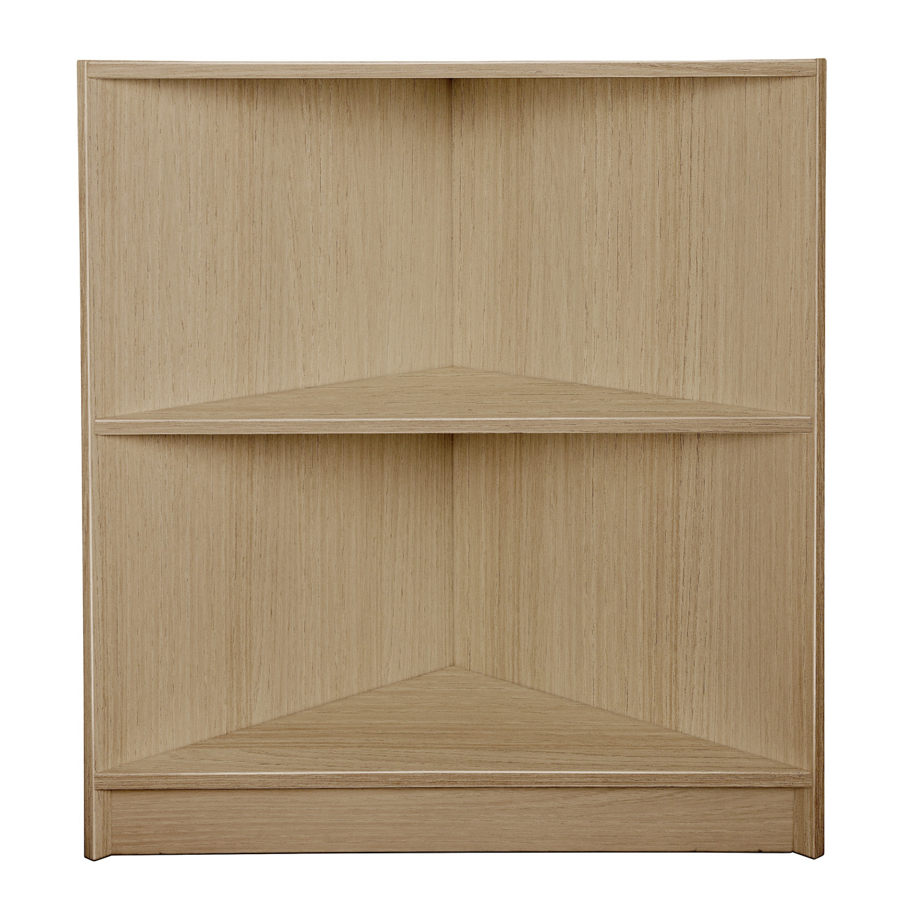 Solido Modern Oak Corner Case with Shelf Solido Range H900 x W600 x