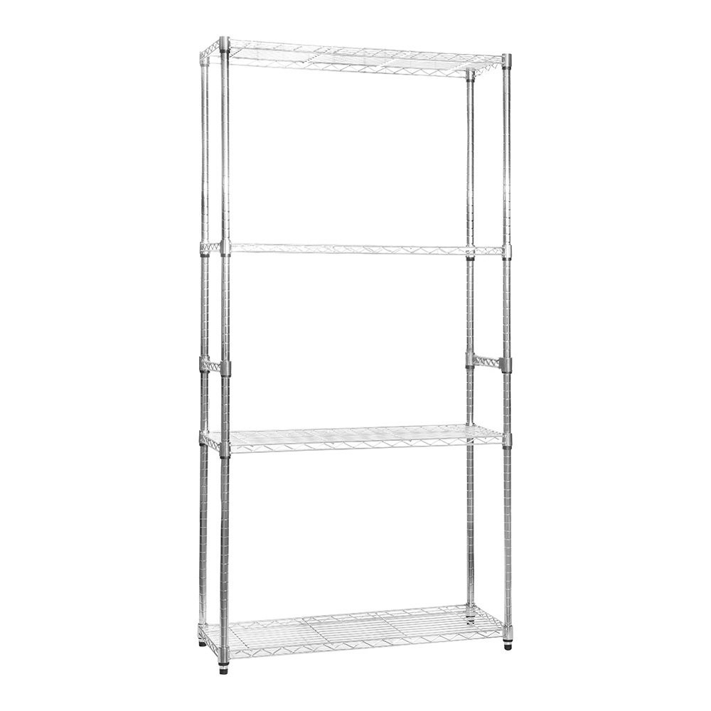 Side or Rear Support Rail for Chrome Wire Shelving Choice of size options