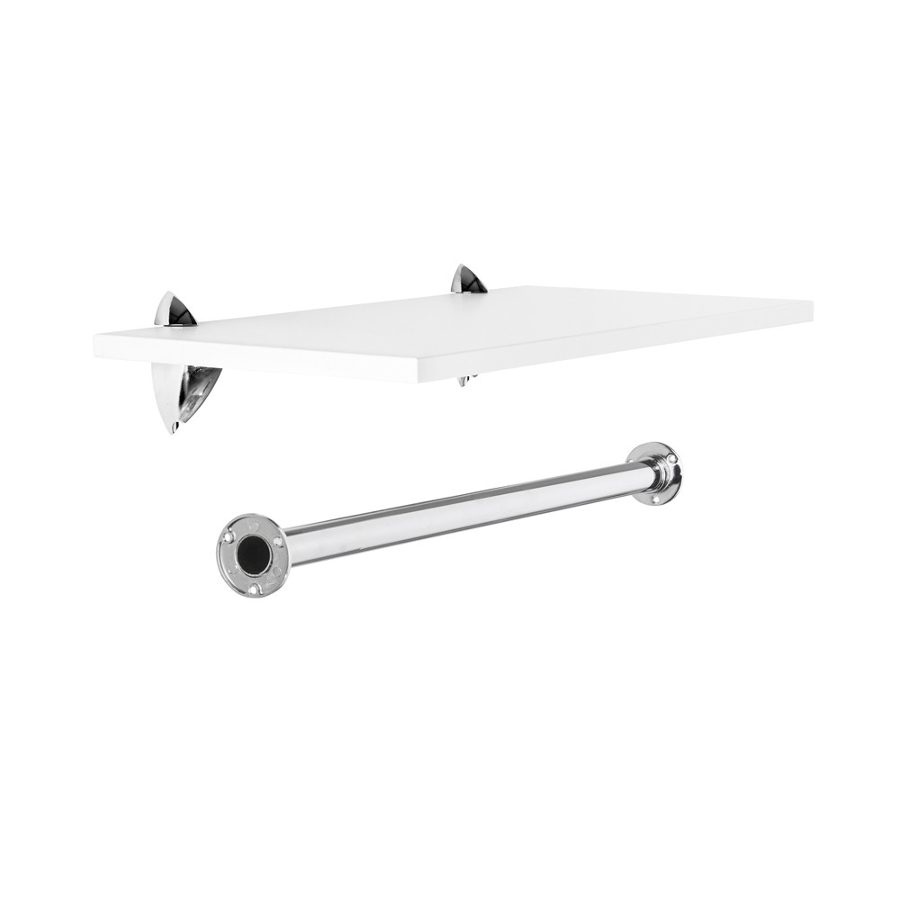 3m Heavy Duty WallMounted Hanging Clothes Rail