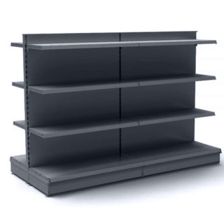 2 X Black Heavy Duty Industrial Racking With Metal Shelves 1830mm H X - View #14