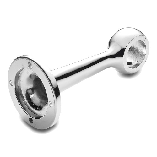Chrome Tube Support Arm for 25mm Dia. Chrome Tube Rail