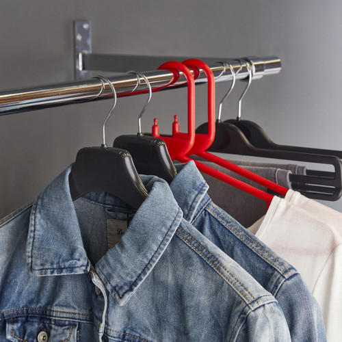 1m Chrome Tube Hanging Rail - 25mm Diameter