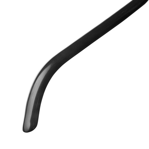Black Non-Slip Coated Metal Knitwear Hangers - 42 cm
