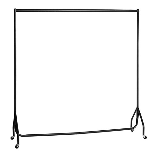 30inch Black Height Extensions For Heavy-Duty Clothes Rail