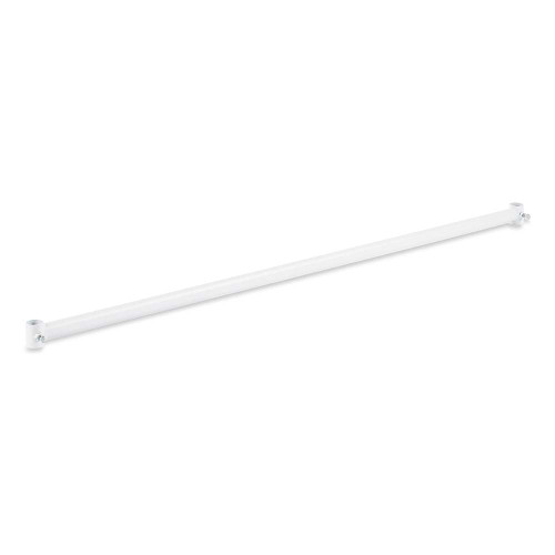 Gloss White centre Bar For Heavy Duty Clothes Rail