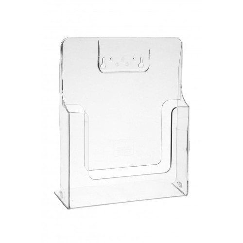 Clear Leaflet Holders/Dispensers For Grid Mesh Panels