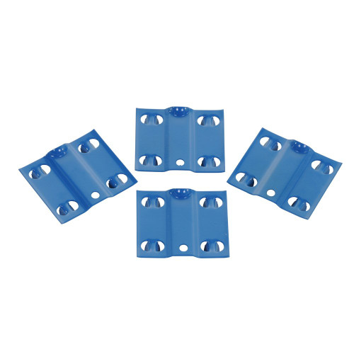 Tie Plates For Multipurpose Shelving Units - Pack of 4