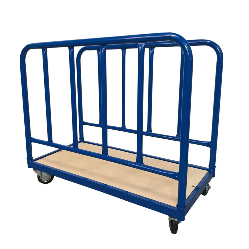 Blue 2-Sided Platform Truck - H870 x W1000 x D500mm - Up To 250Kg UDL