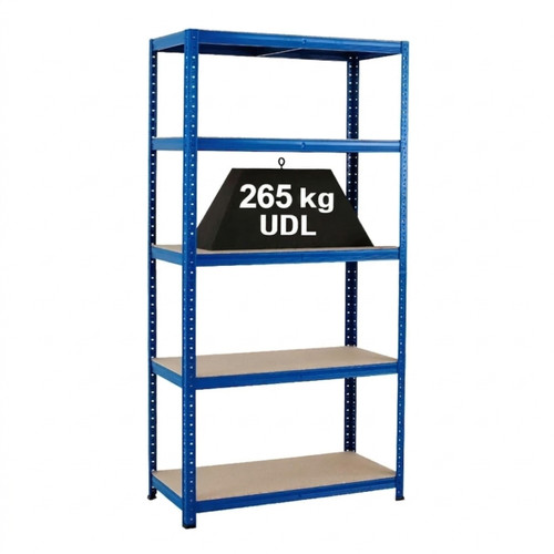Multipurpose Economy Shelving - Blue - Up to 265Kg UDL Per Shelf