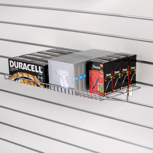 Wire Shelf for Slatwall - W600 x D310mm